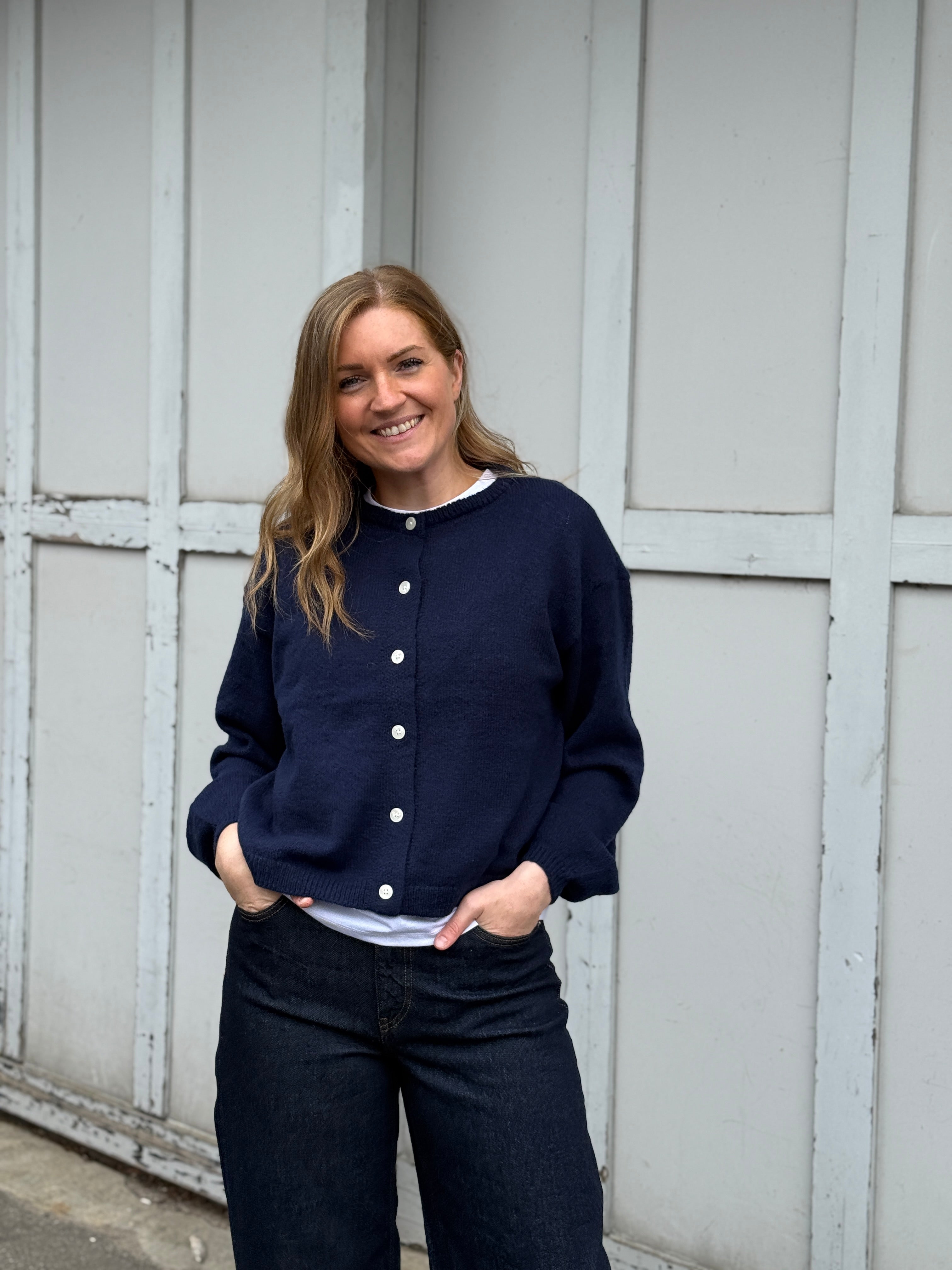 PCIDA Knit Cardigan - Maritime Blue